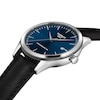 Thumbnail Image 2 of Tissot Classic Dream 40mm Blue Dial & Black Leather Strap Watch