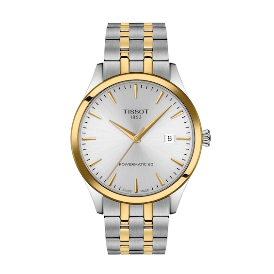 Men's Tissot Classic Dream 40Mm Two Tone Bracelet Watch