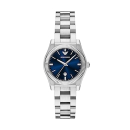 Emporio Armani Women's Blue Dial & Stainless Steel Watch