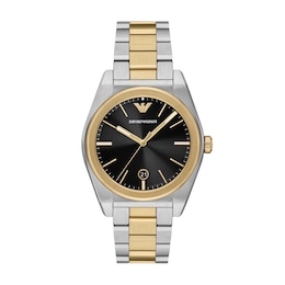Emporio Armani Men's Two-Tone Stainless Steel Watch