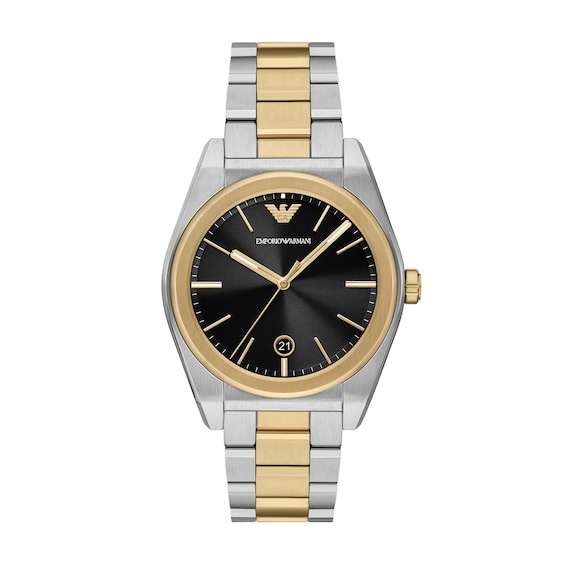 Men's Emporio Armani Two-Tone Stainless Steel Watch