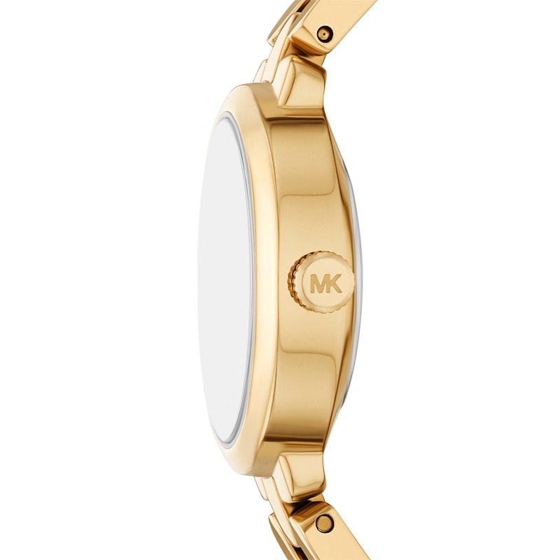 Main Image 2 of Michael Kors Maude 21mm Women's Gold Tone Oval Bracelet Watch