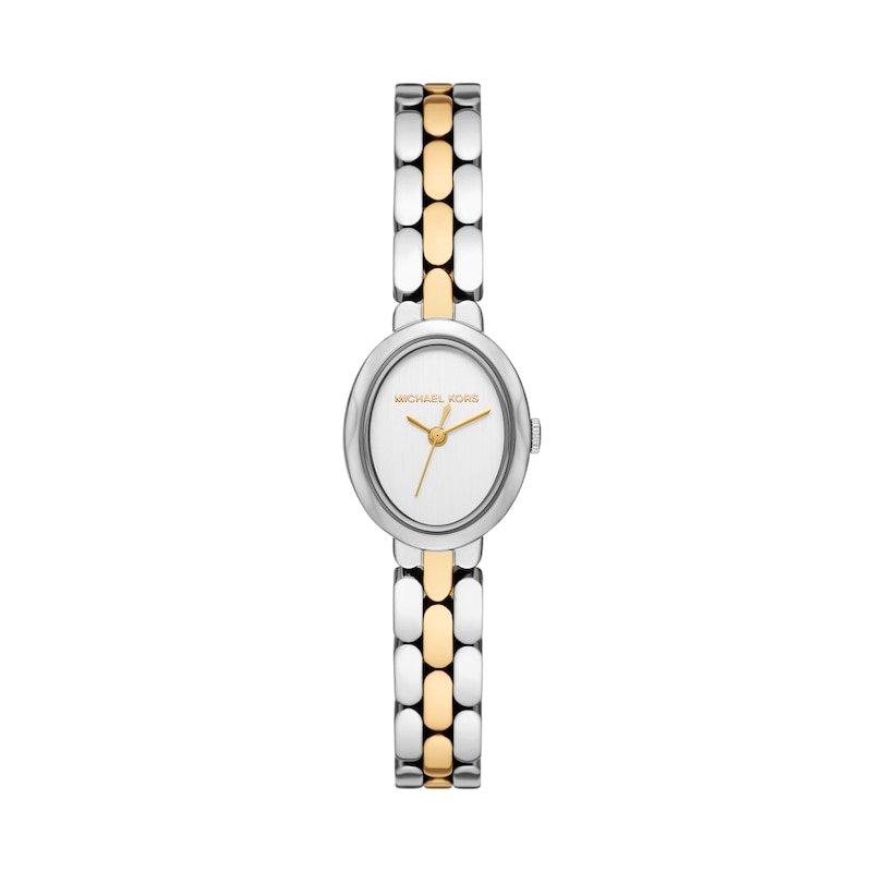 Main Image 1 of Michael Kors Maude 21mm Women's Two Tone Oval Bracelet Watch