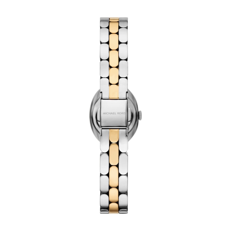 Main Image 3 of Michael Kors Maude 21mm Women's Two Tone Oval Bracelet Watch
