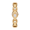 Thumbnail Image 3 of Michael Kors Maude 22mm Women's Gold Tone Oval Link Bracelet Watch