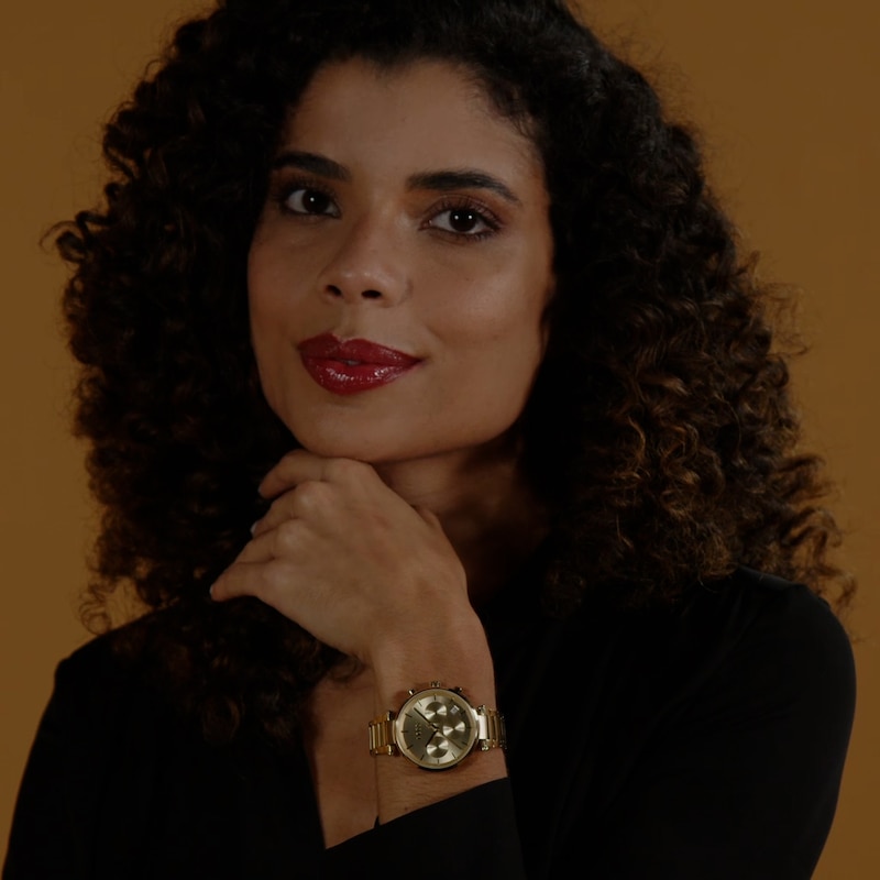 Main Image 5 of BOSS Majesty Sport 36mm Gold Tone Bracelet Watch