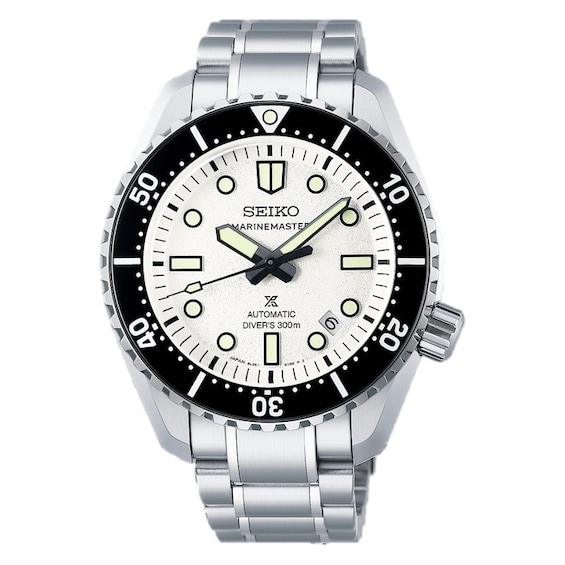 Men's Seiko Prospex Marinemaster 1968 Diver’s 300M Monochrome Stainless Steel Watch