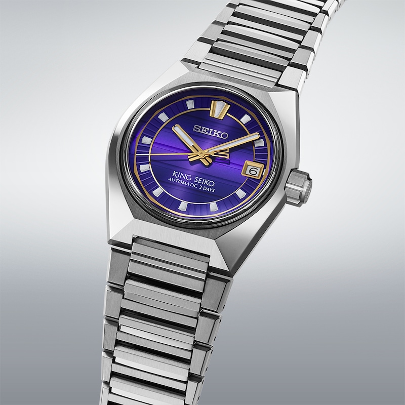 Main Image 3 of King Seiko VANAC ‘Tokyo Twilight 41mm Stainless Steel Watch