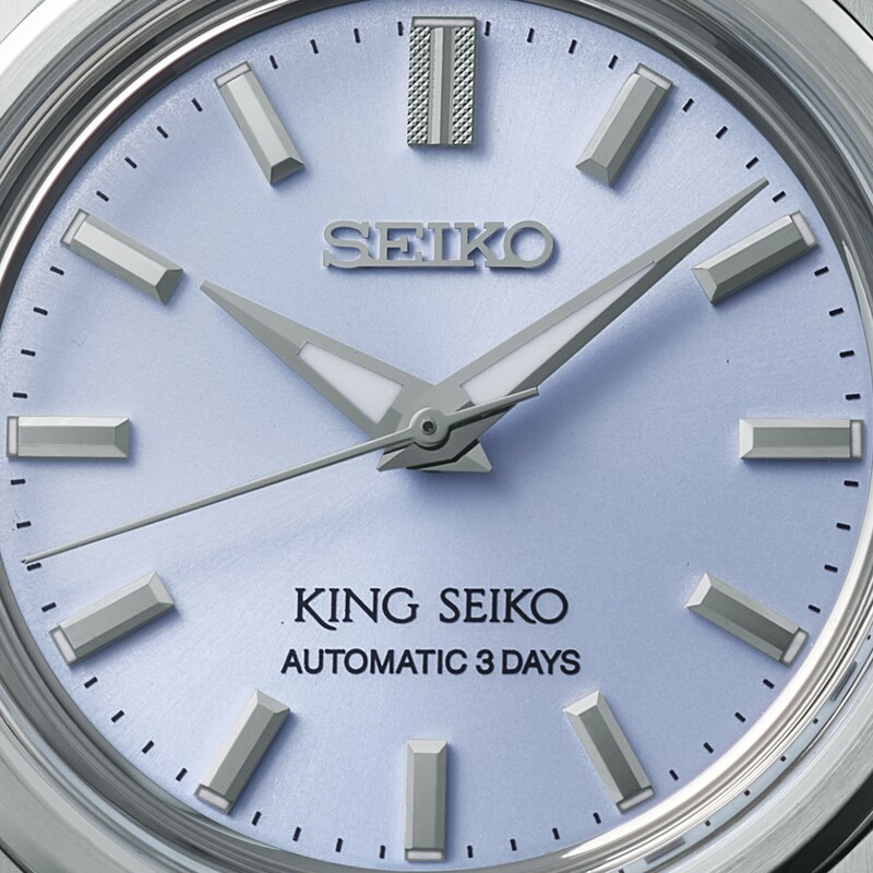 Main Image 4 of King Seiko KSK 6R 36mm Preppy Blue Dial Stainless Steel Watch