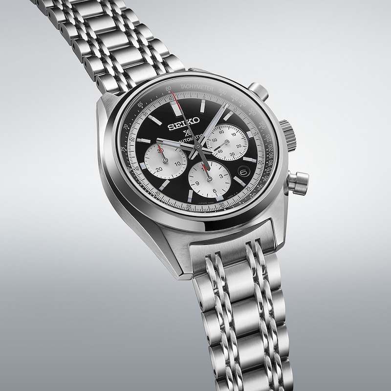 Main Image 2 of Seiko Prospex Speedtimer ‘Glossy Black’ 1972 Chronograph Stainless Steel Watch