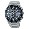 Thumbnail Image 1 of Seiko Astron GPS Solar Dual-Time Chronograph Slate Blue Dial & Titanium Watch