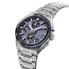 Thumbnail Image 2 of Seiko Astron GPS Solar Dual-Time Chronograph Slate Blue Dial & Titanium Watch