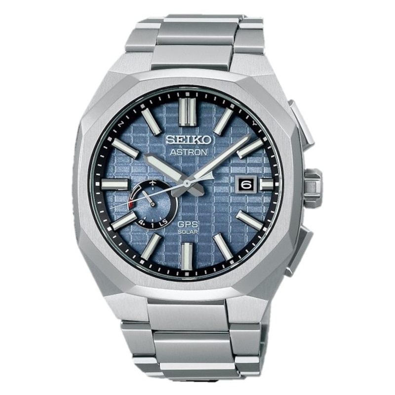 Main Image 1 of Seiko Astron GPS Solar ‘Sapphire Blue’ Crystal Box 41mm Titanium Watch