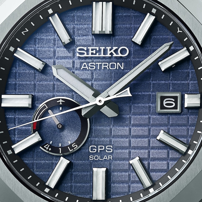 Main Image 3 of Seiko Astron GPS Solar ‘Sapphire Blue’ Crystal Box 41mm Titanium Watch
