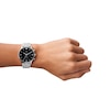 Thumbnail Image 4 of Emporio Armani Men's Chronograph Black Dial & Stainless Steel Watch