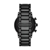 Thumbnail Image 3 of Emporio Armani 43mm Chronograph Black-Tone Ceramic Watch