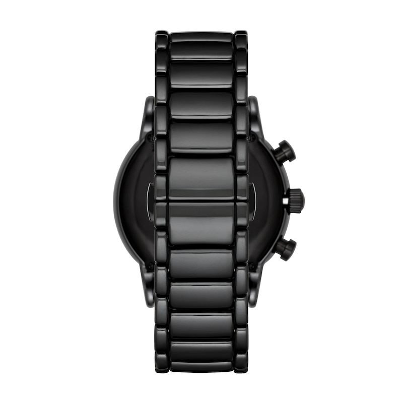 Main Image 3 of Emporio Armani 43mm Chronograph Black-Tone Ceramic Watch