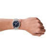 Thumbnail Image 4 of Emporio Armani Men's Chronograph Blue Dial & Stainless Steel Watch