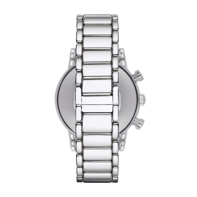 Main Image 3 of Emporio Armani 41mm Men's Chronograph Black Dial & Stainless Steel Watch