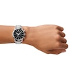 Thumbnail Image 4 of Emporio Armani 41mm Men's Chronograph Black Dial & Stainless Steel Watch