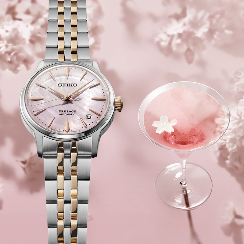 Main Image 4 of Seiko Presage ‘Springtime’ Cocktail Time Two Tone Limited Edition Watch