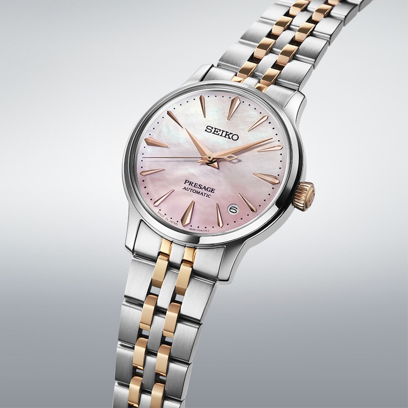 Main Image 7 of Seiko Presage ‘Springtime’ Cocktail Time Two Tone Limited Edition Watch