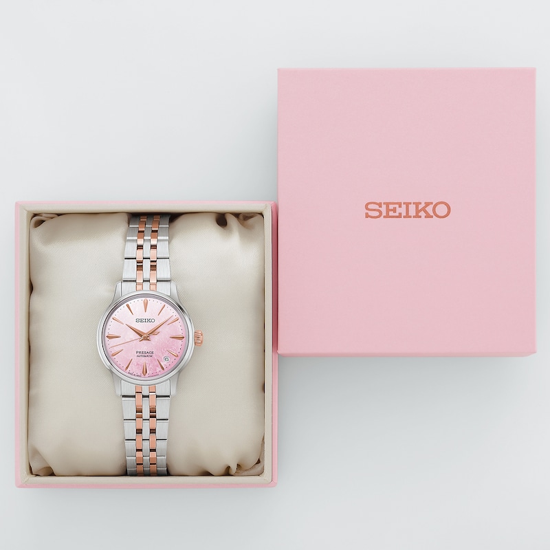 Main Image 9 of Seiko Presage ‘Springtime’ Cocktail Time Two Tone Limited Edition Watch