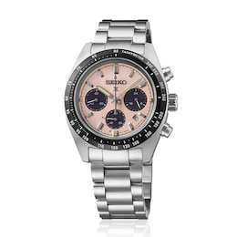 Seiko Prospex Speedtimer ‘Youngtimer’ Pale Pink 39mm Stainless Steel Watch