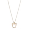 Thumbnail Image 1 of Lauren Ralph Lauren Gold Tone Pavé Horseshoe Pendant