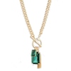 Thumbnail Image 1 of Lauren Ralph Lauren Gold Tone & Green Toggle Pendant