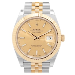 Previously Owned Rolex Datejust 41 126333 Champagne Dial 41mm Watch