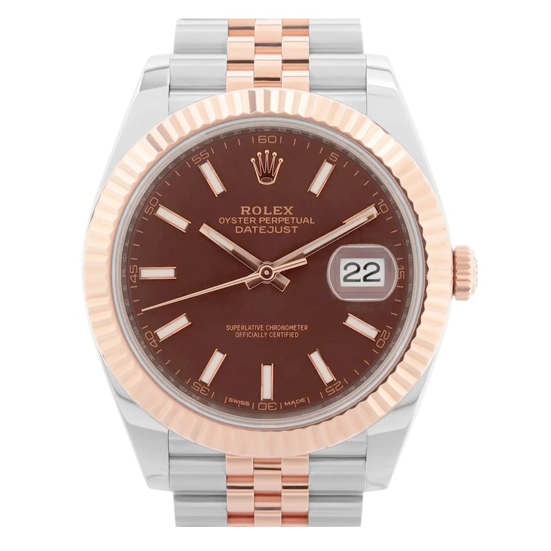 Main Image 1 of Previously Owned Rolex Datejust 41 126331 Brown Dial 41mm Watch