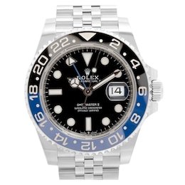 Previously Owned Rolex GMT-Master II 126710BLNR Black Dial 40mm Watch