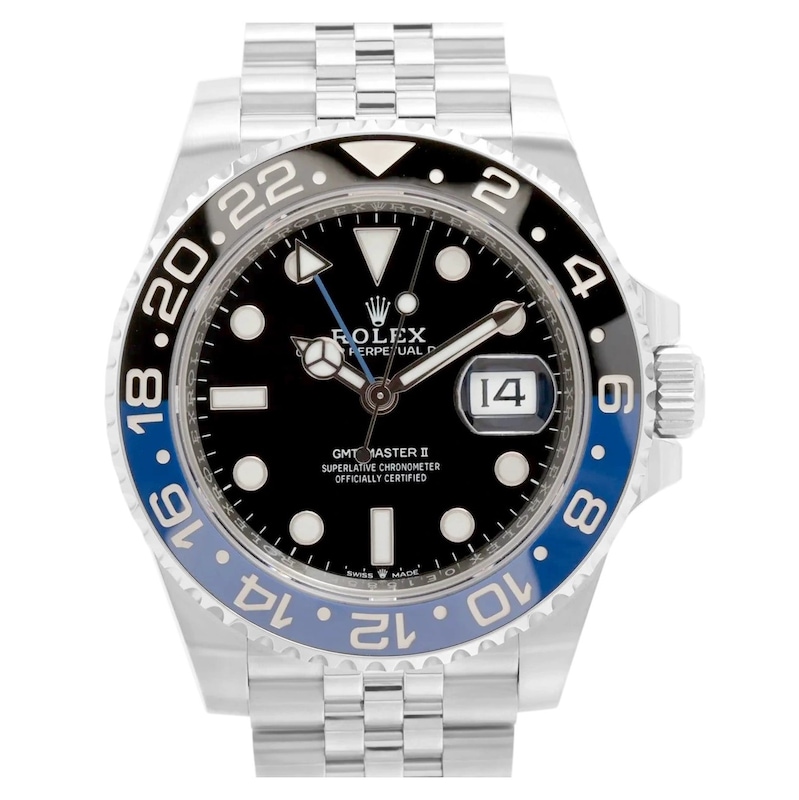 Main Image 1 of Previously Owned Rolex GMT-Master II 126710BLNR Black Dial 40mm Watch