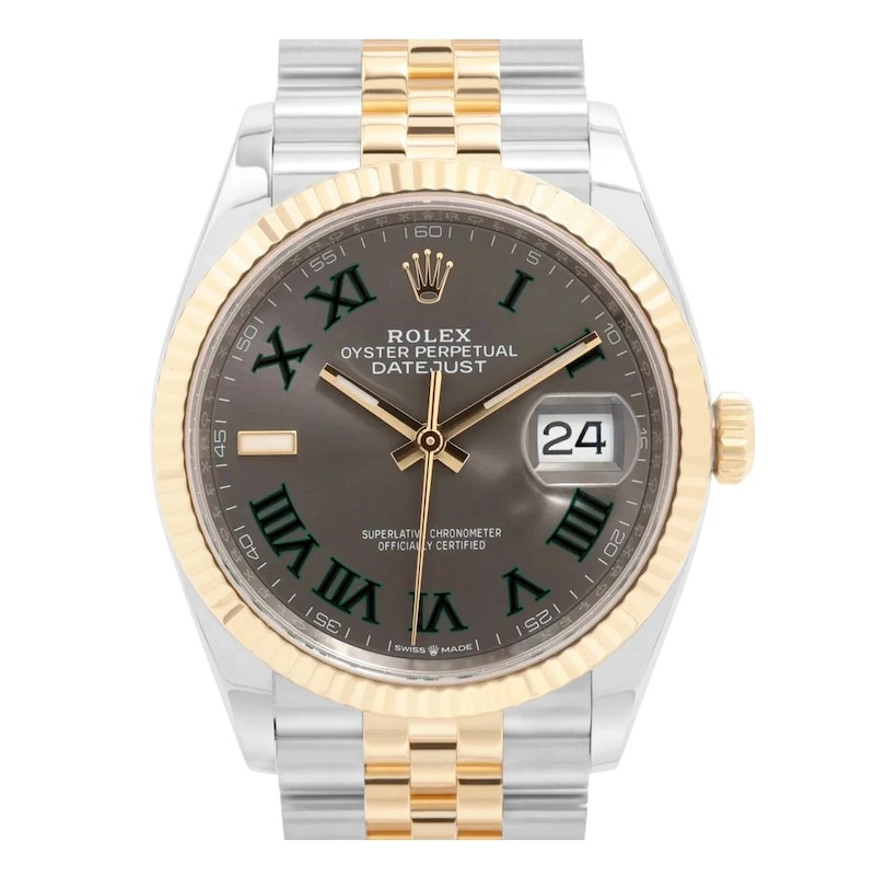 Main Image 1 of Previously Owned Rolex Datejust 36 126233 Grey Dial 36mm Watch