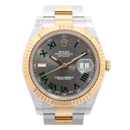 Previously Owned Rolex Datejust 41 116333 Grey Dial 41mm Watch