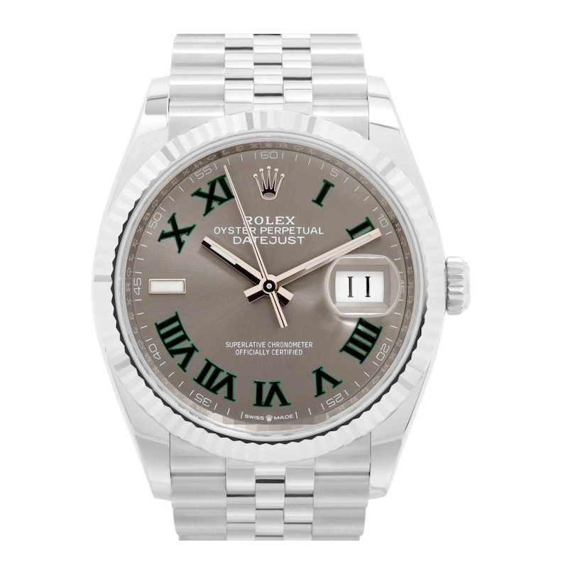 Main Image 1 of Previously Owned Rolex Datejust 36 126234 Slate Dial 36mm Watch