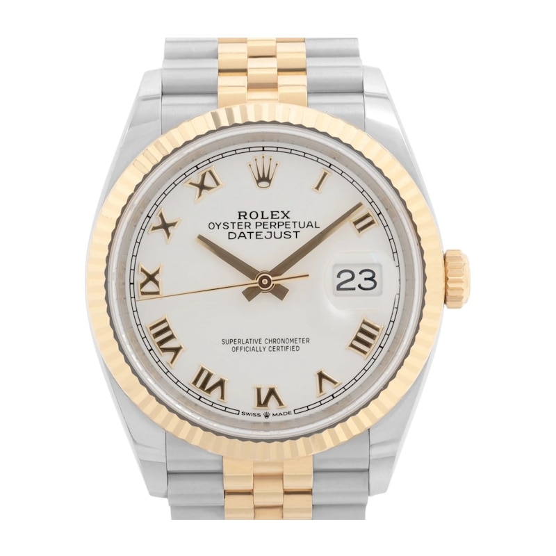 Main Image 1 of Previously Owned Rolex Datejust 36 126233 White Dial 36mm Watch