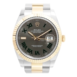 Previously Owned Rolex Datejust 41 126333 Grey Dial 41mm Watch