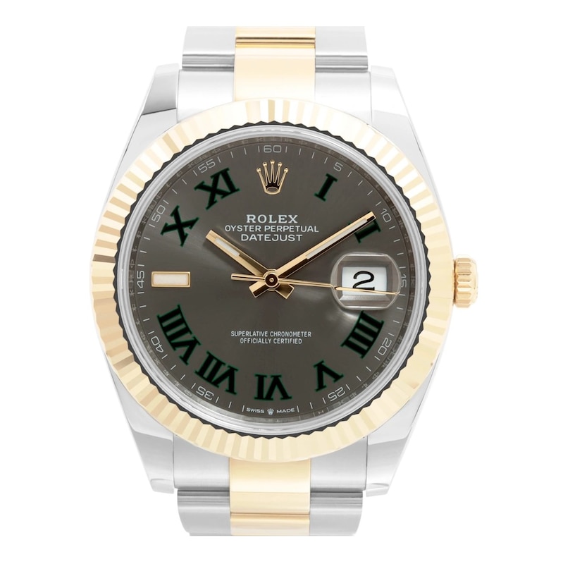 Main Image 1 of Previously Owned Rolex Datejust 41 126333 Grey Dial 41mm Watch