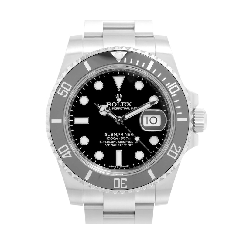 Main Image 1 of Previously Owned Rolex Submariner Date 116610LN Black Dial 40mm Watch