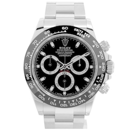 Previously Owned Rolex Cosmograph Daytona 116500LN Black Dial 40mm Watch