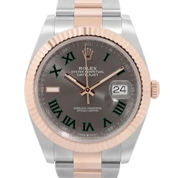 Previously Owned Rolex Datejust 41 126331 Grey Dial 41mm Watch