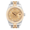 Thumbnail Image 1 of Previously Owned Rolex Lady-Datejust 179173G Champagne Dial 26mm Watch