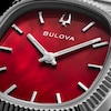 Thumbnail Image 8 of Bulova Super Seville Mini Red Dial & Stainless Steel Watch