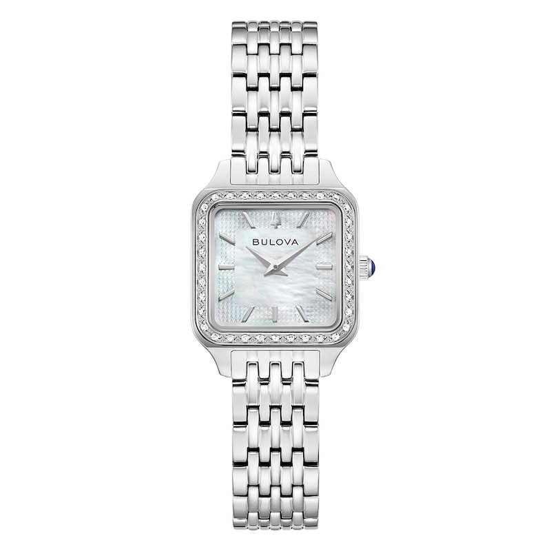 Main Image 1 of Bulova Sutton Mini 36mm Mother Of Pearl Dial & Stainless Steel Watch
