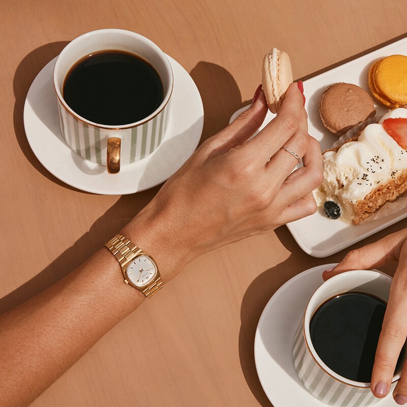 Main Image 6 of Bulova Super Seville 25mm Women's Gold Tone Bracelet Watch