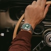 Thumbnail Image 6 of Bulova Racer Men's Chronograph Green Dial & Stainless Steel Watch