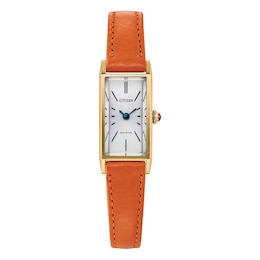 Citizen Eco-Drive 'Fio' Brown Leather Strap Watch