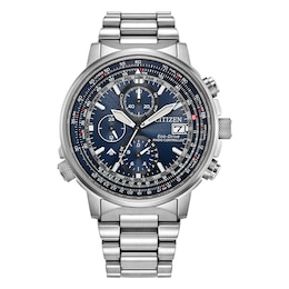 Citizen Promaster Navihawk A.T Atomic Timekeeping Stainless Steel Watch